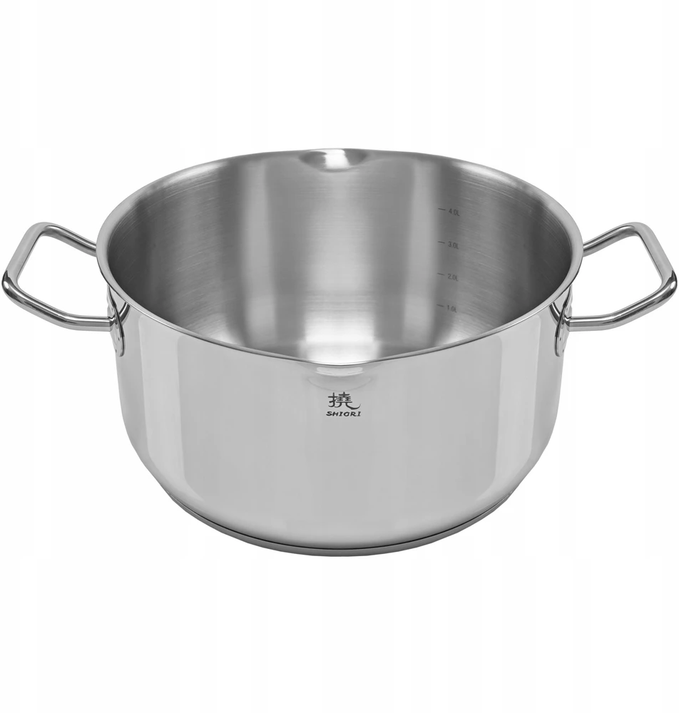 Shiori Steel Series Pro 316 indukcinis puodas 24 cm 5,5L