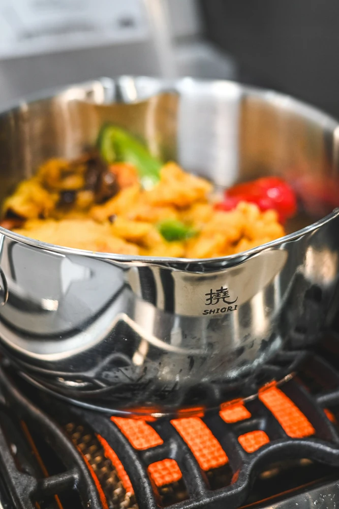 Shiori Steel Series Pro 316 indukcinis puodas 16 cm 1,5L