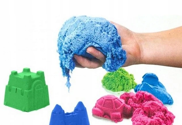 Shopek KINETINIS SMĖLIS 1 KG PURPURINIS SUPER PLASTIKINIS SMĖLIS ŽAIDIMUI