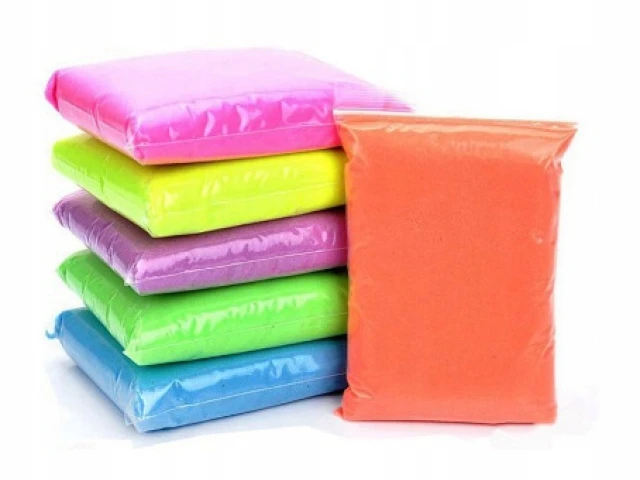 Shopek KINETINIS SMĖLIS 1 KG PURPURINIS SUPER PLASTIKINIS SMĖLIS ŽAIDIMUI