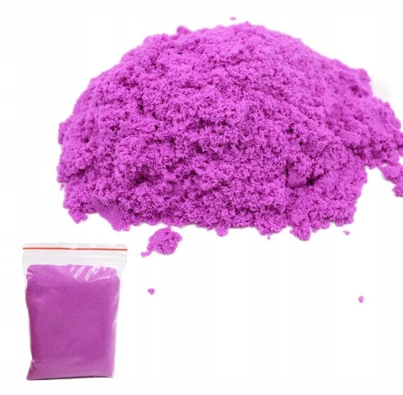 Shopek KINETINIS SMĖLIS 1 KG PURPURINIS SUPER PLASTIKINIS SMĖLIS ŽAIDIMUI