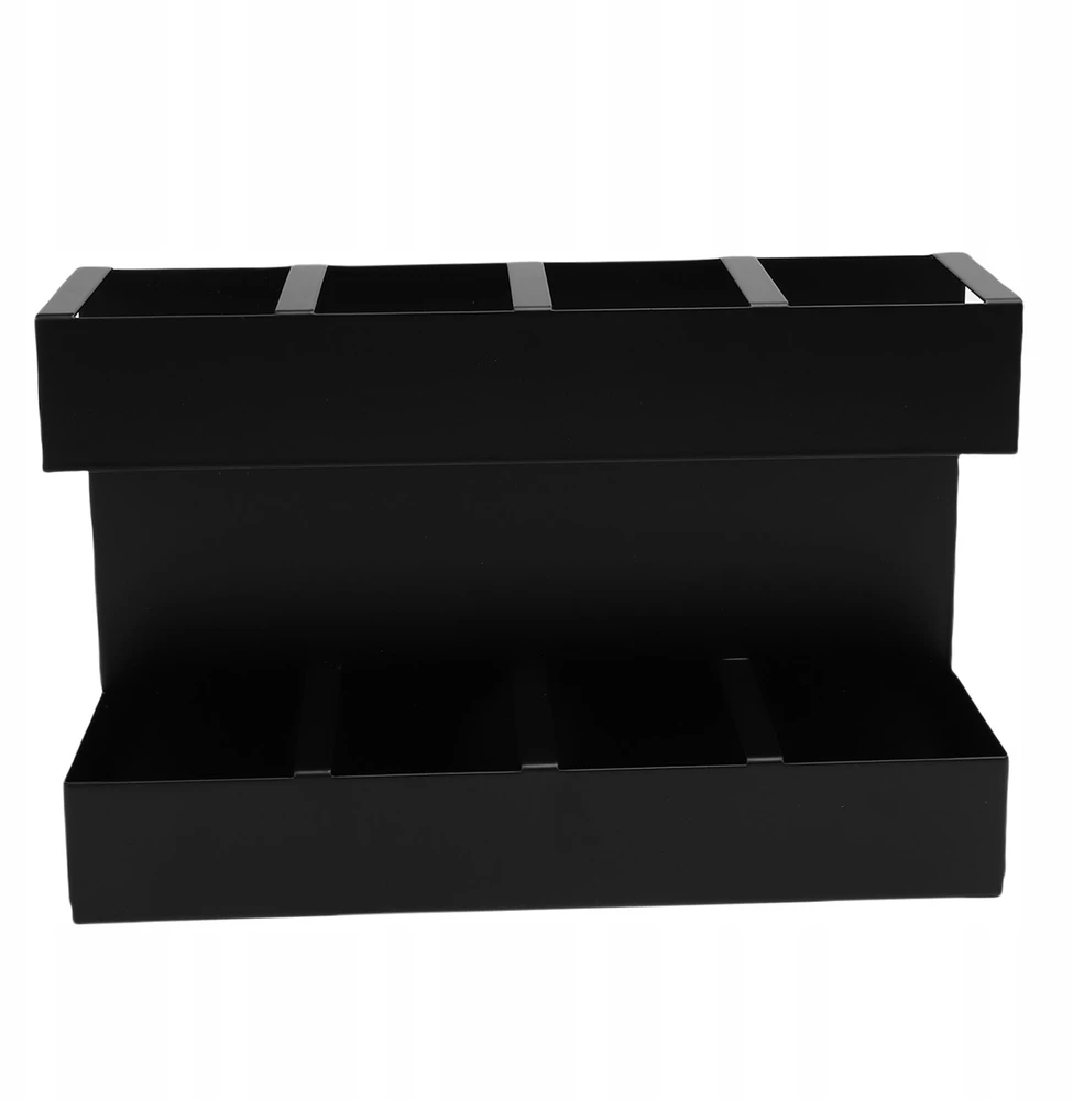 Šiaudelių laikiklis Chopsticks organizatorius 4 skyriai Šiaudų dozatorius su K5