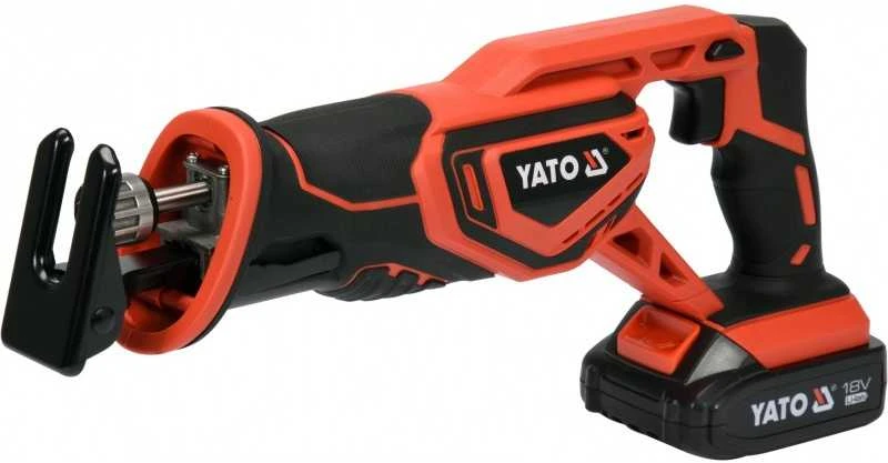 Tiesinis pjūklas/siaurapjūklis Yato YT-82814; 18 V; 2,0 Ah akum.