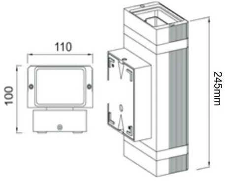 Bona Electrica Sieninė lempa 011 (GU10)