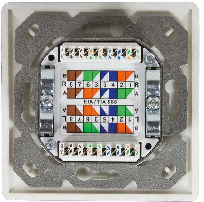 Logilink | Cat.6A sieninis lizdas STP | NP0124