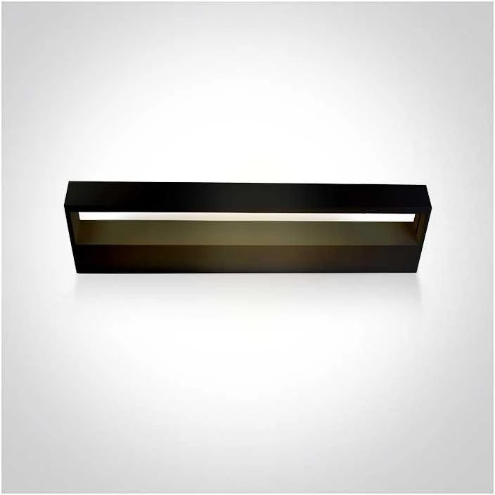 12W LED sieninis šviestuvas, juodas, 2700/3100/3500K, 38010A/B/V