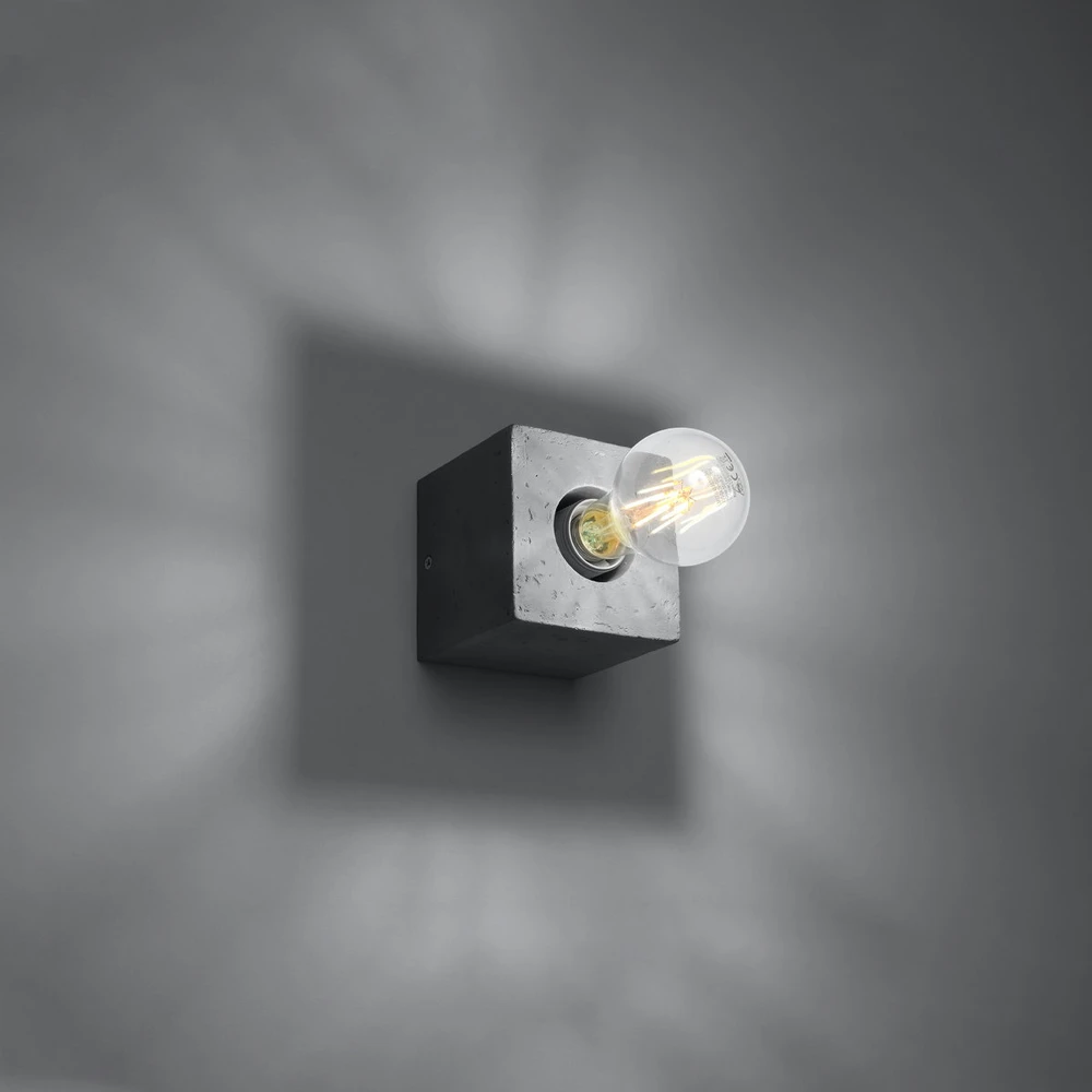Sollux Lighting Sieninis šviestuvas ARIZ concrete