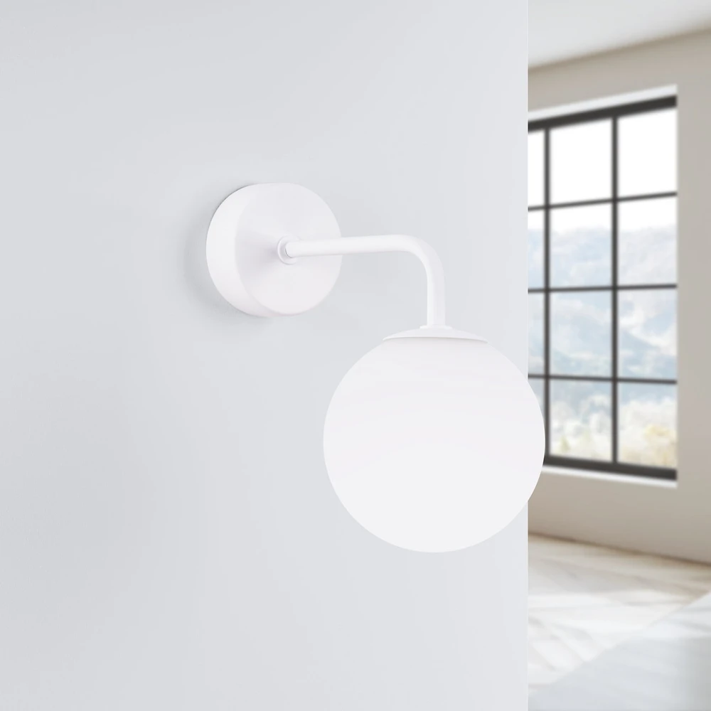 Sollux Lighting Sieninis šviestuvas ASTRAL 1 baltas