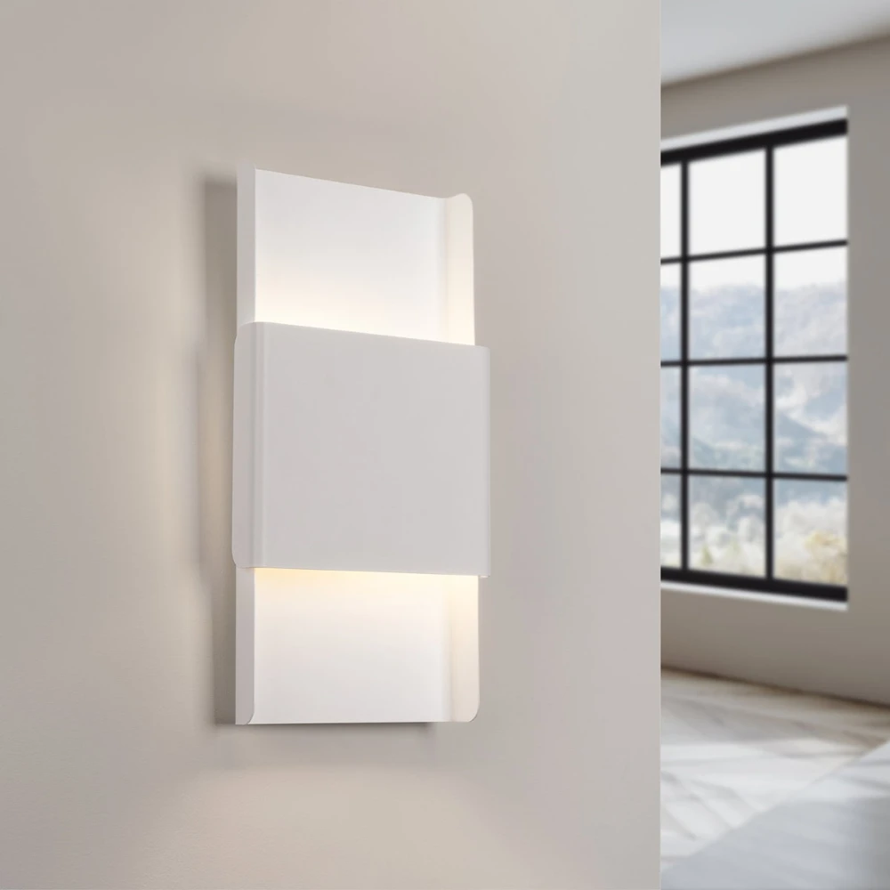 Sollux Lighting Sieninis šviestuvas DURLIN baltas