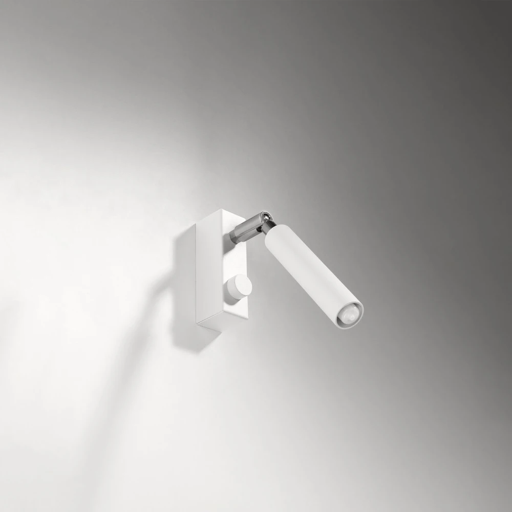 Sollux Lighting Sieninis šviestuvas EYETECH 1 baltas