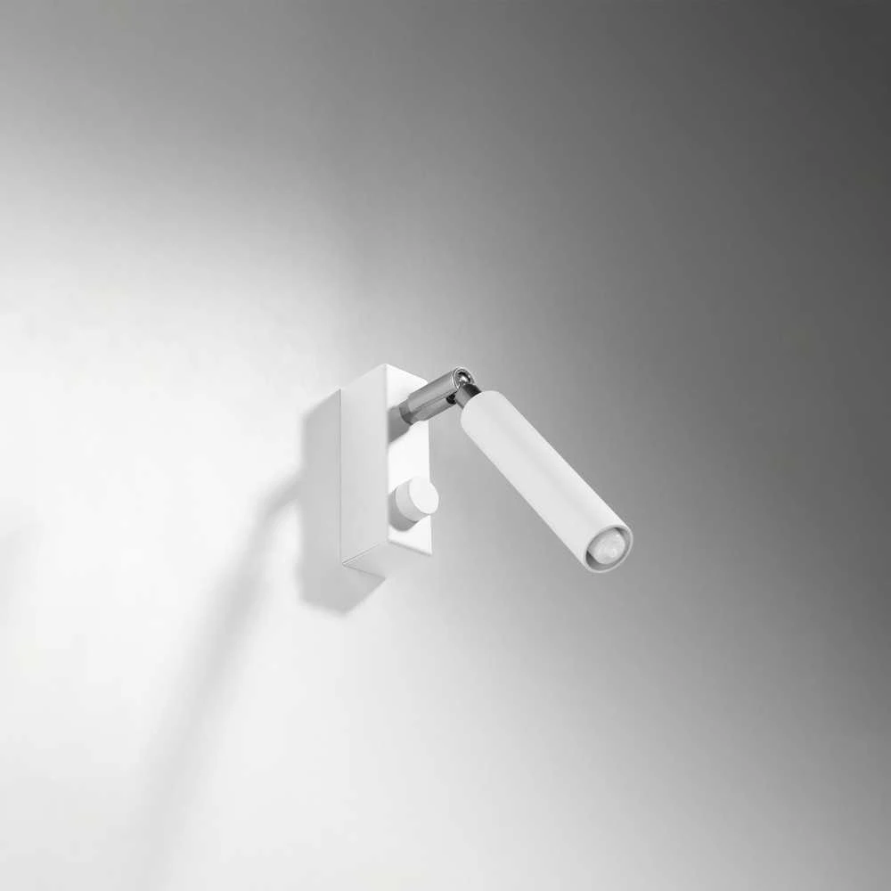 Sollux Lighting Sieninis šviestuvas EYETECH 1 baltas