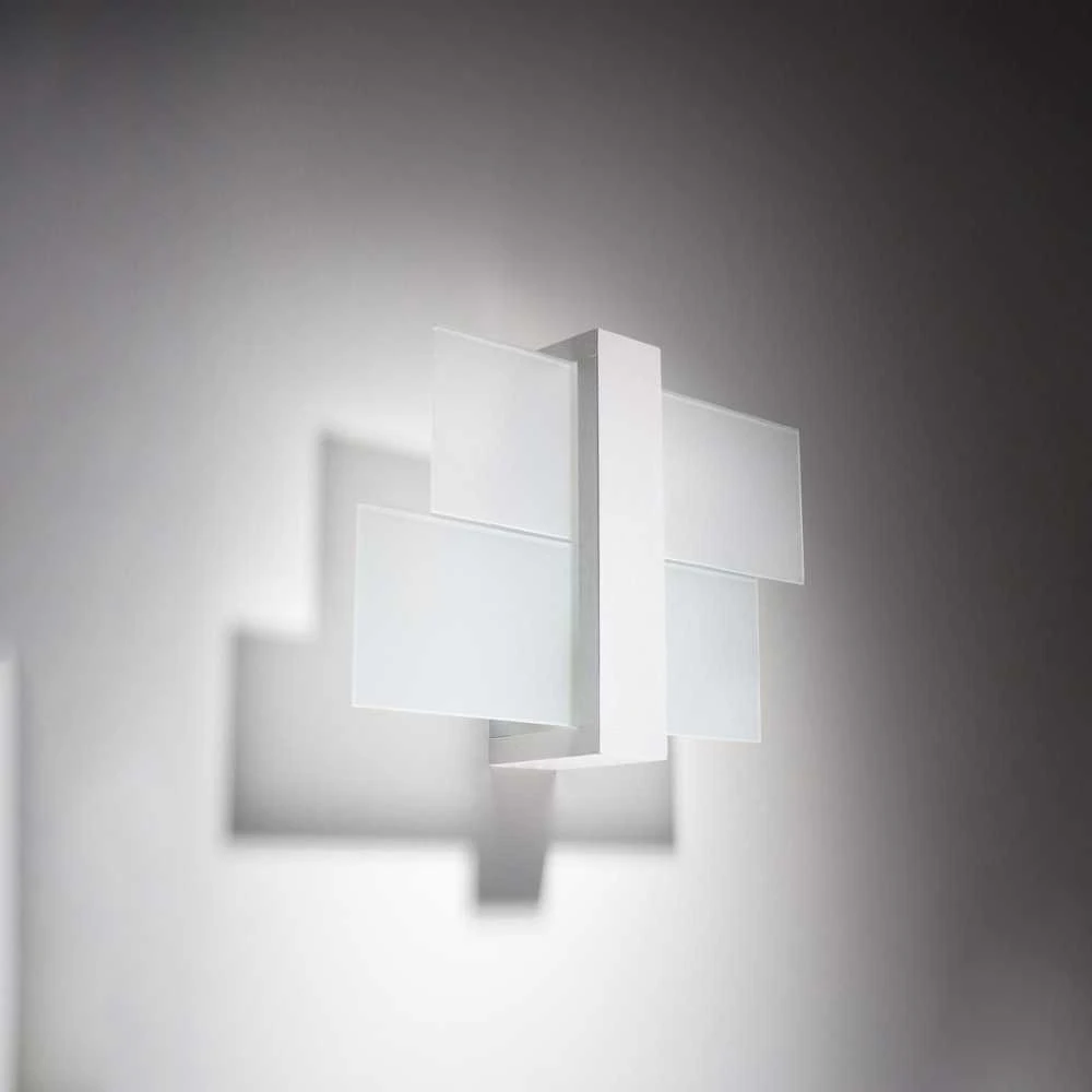 Sollux Lighting Sollux Sieninis šviestuvas FENIKS 1 baltas