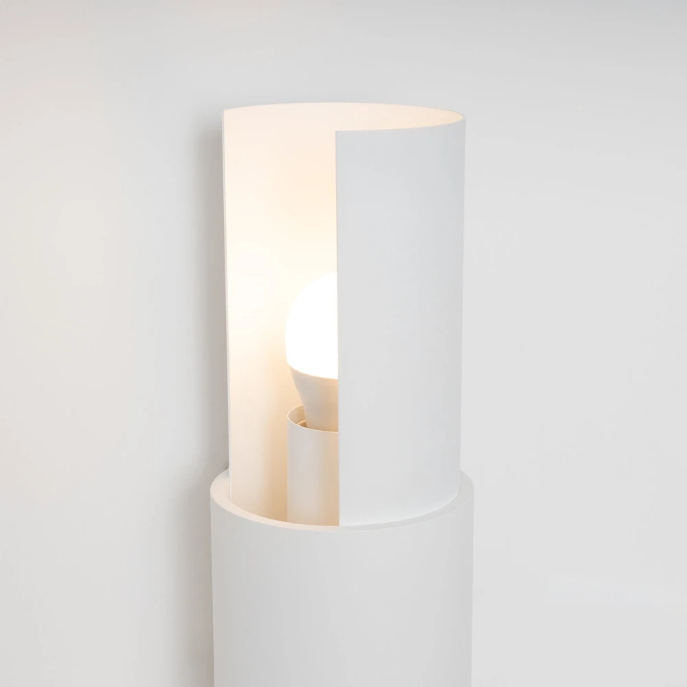 Sollux Lighting Sieninis šviestuvas FLASH 2 baltas