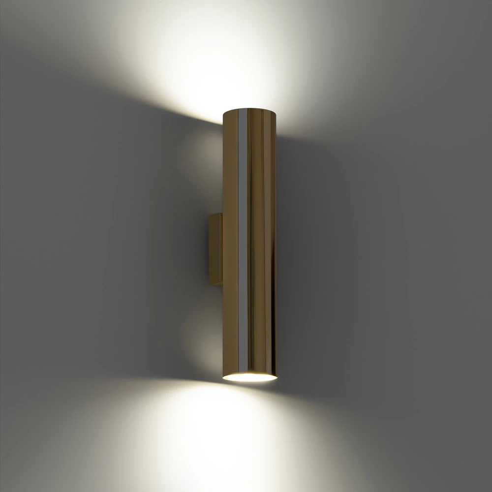 Sollux Lighting Sieninis šviestuvas LAGOS 2 poliruoto aukso