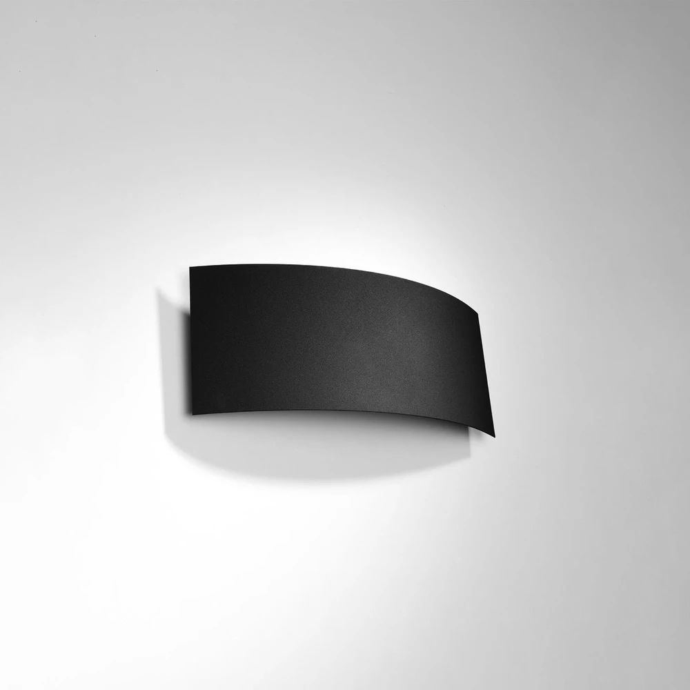 Sollux Lighting Sieninis šviestuvas MAGNUS juodas