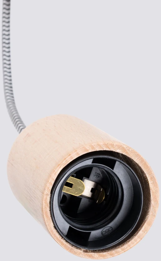 Sollux Lighting Sieninis šviestuvas NIMBI E27 su jungikliu