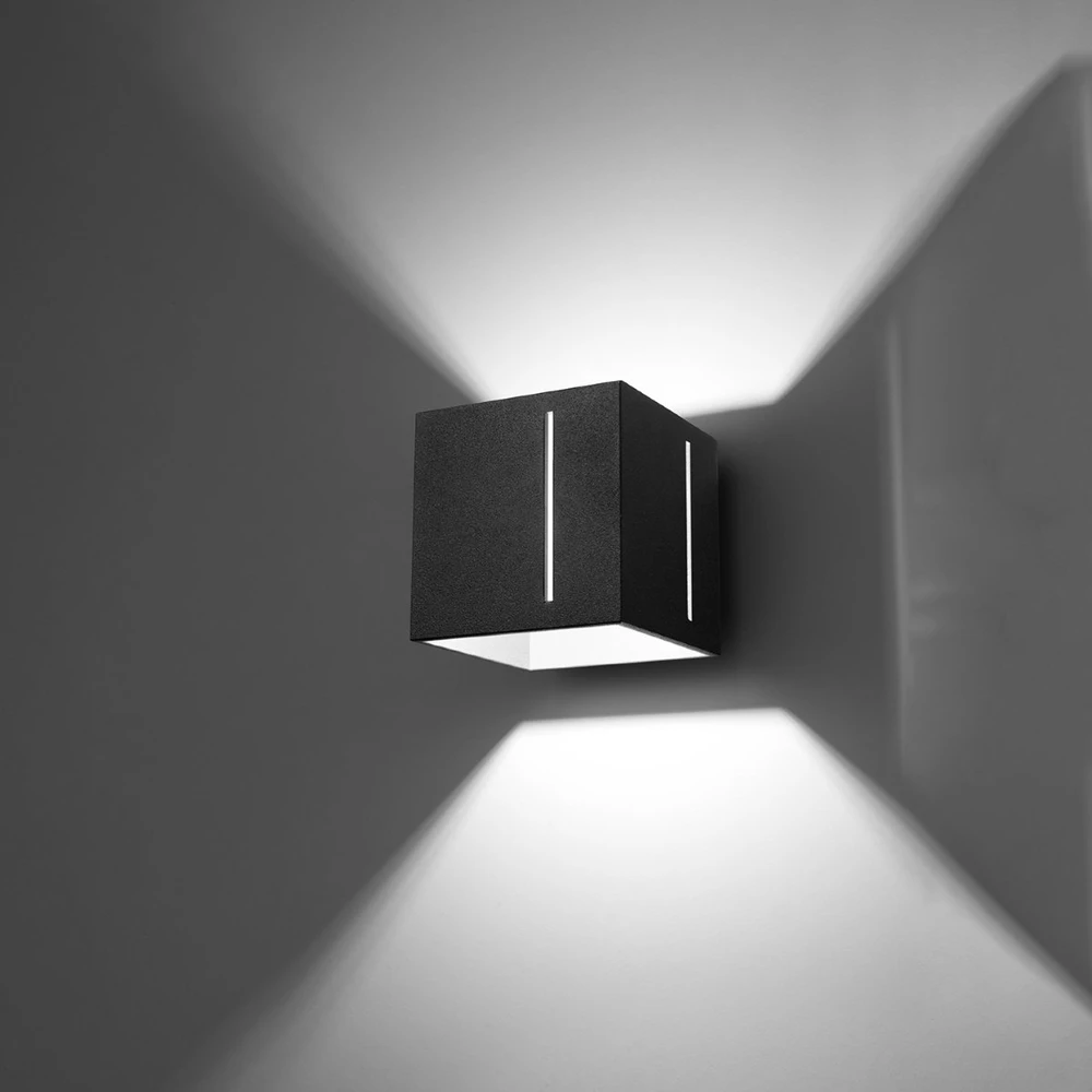 Sollux Lighting Sieninis šviestuvas PIXAR juodas