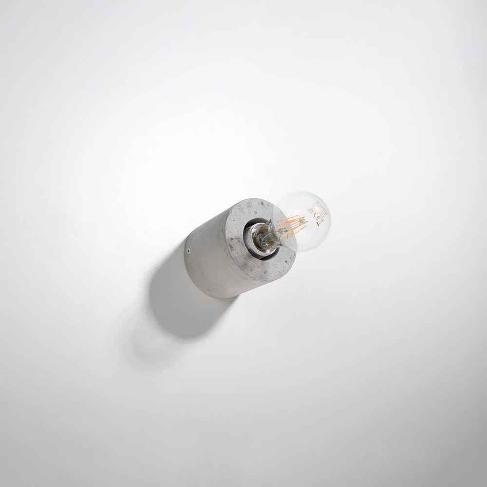 Sollux Lighting Sieninis šviestuvas SALGADO concrete