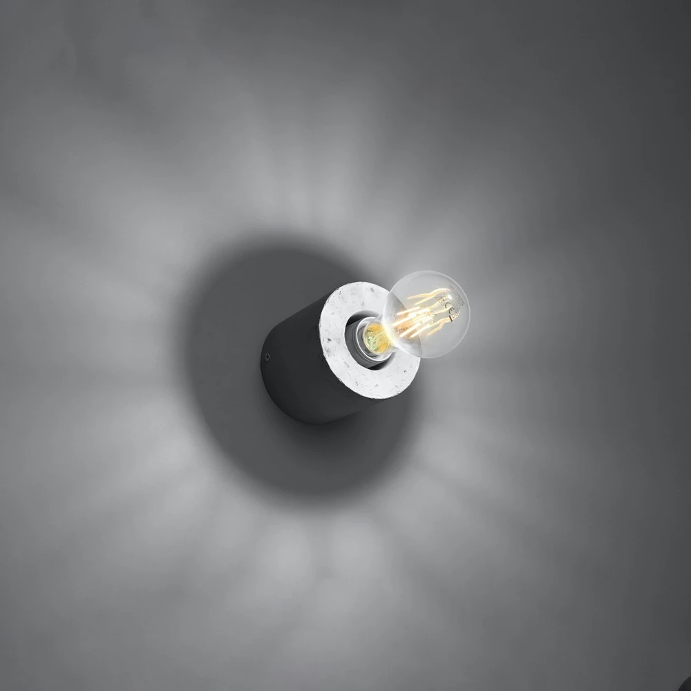 Sollux Lighting Sieninis šviestuvas SALGADO concrete