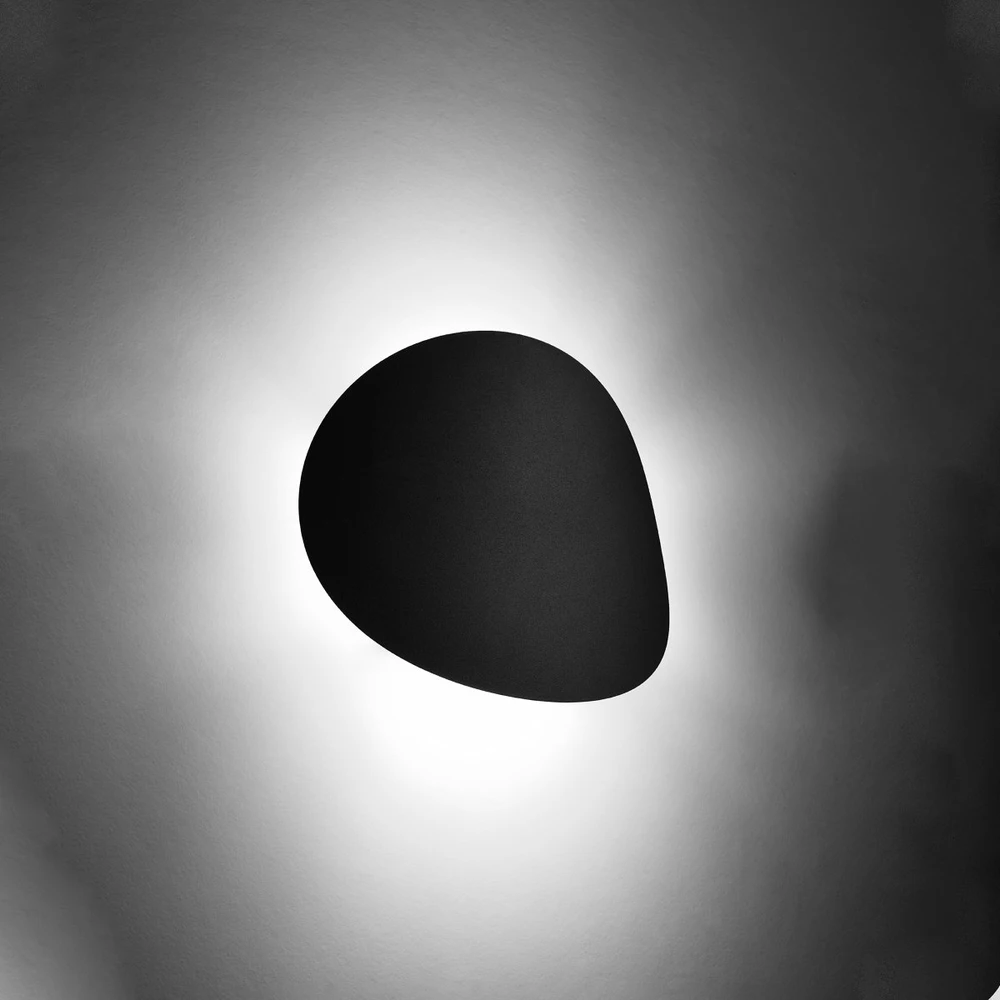 Sollux Lighting Sieninis šviestuvas SENSES juodas