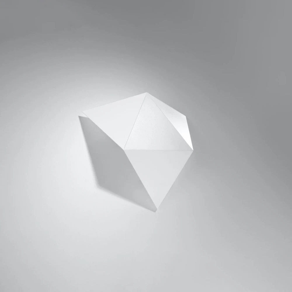 Sollux Lighting Sieninis šviestuvas SOLIDO baltas