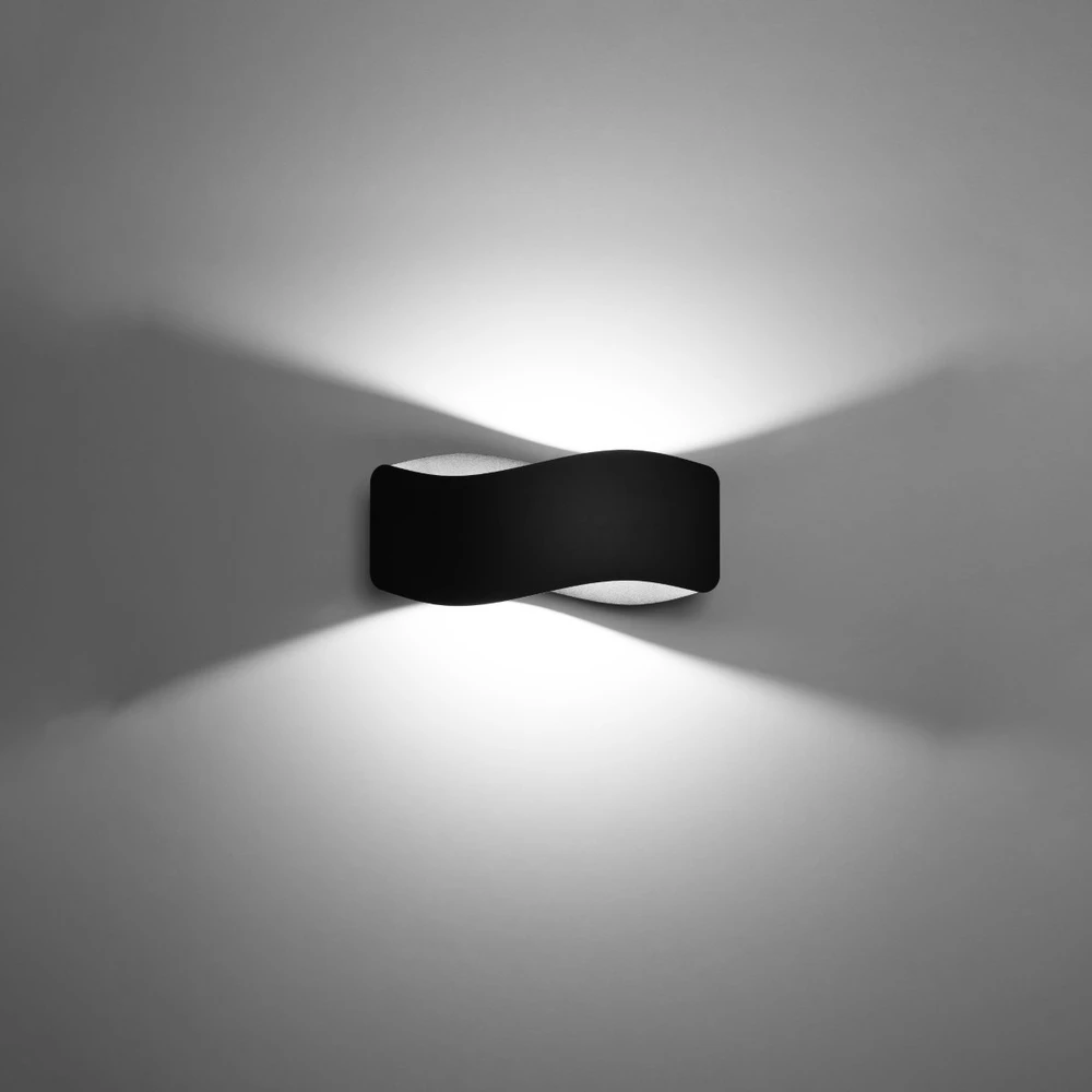 Sollux Lighting Sieninis šviestuvas TILA 30 juodas