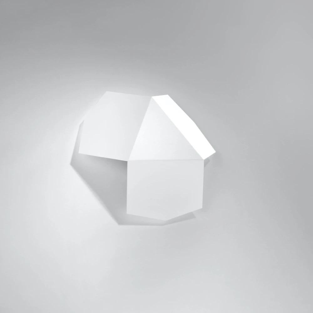 Sollux Lighting Sieninis šviestuvas TRE baltas