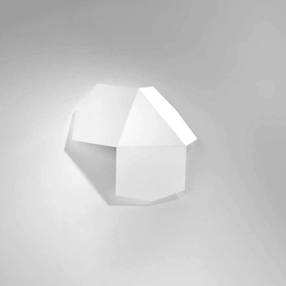 Sollux Lighting Sieninis šviestuvas TRE baltas