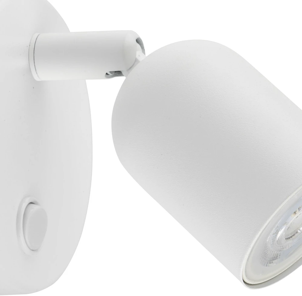 Sieninis šviestuvas TK LIGHTING TOP Baltas, 1xGU10 , LED max 10W