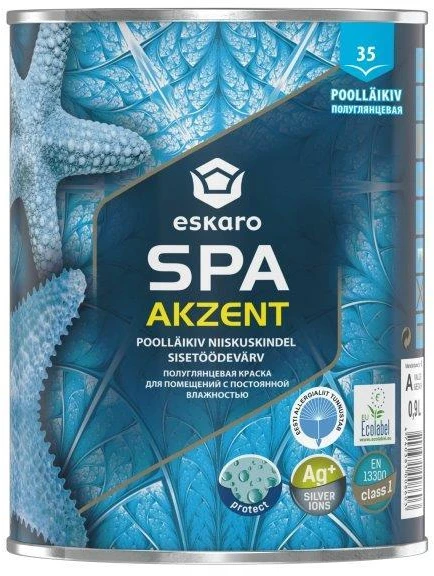 Sienų ir lubų dažai VIVACOLOR ACRYLATE PREMIUM, atsparūs drėgmei, matiniai, A bazė, 2,7 l