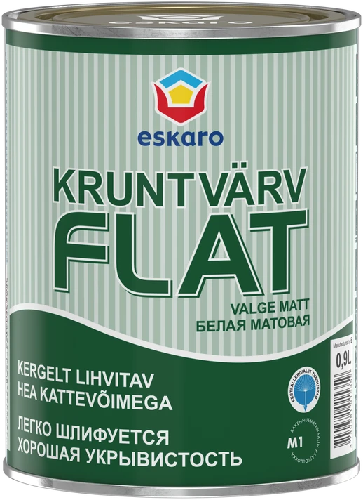 Vivacolor Sienų ir lubų gruntiniai dažai PRIMER 1, visiškai matiniai, baltos sp., AP bazė, 0,9 l