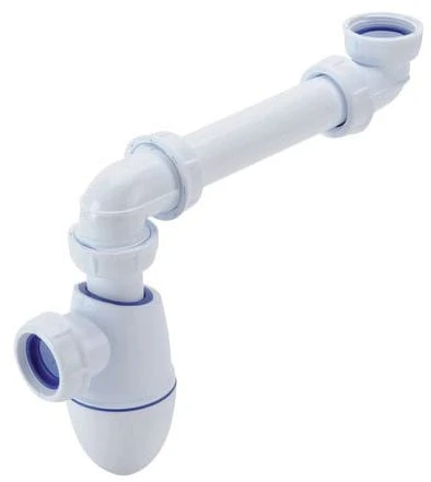 Sifono alkūnė VIEGA, plastikinė d40
