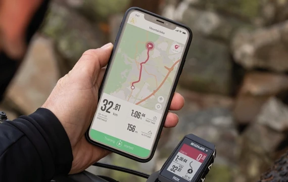 Sigma Sport ROX 11.1 Evo GPS dviračio kompiuteris, Juodas