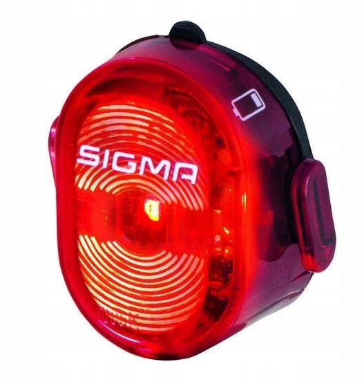 SIGMA AURA 80 USB priekinis žibintas + NUGGET II galinis žibintas