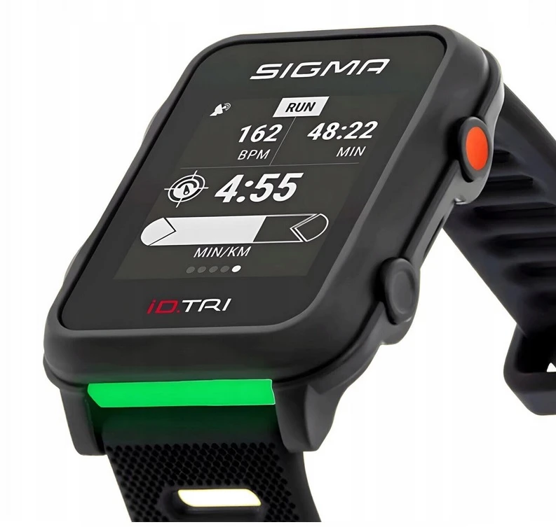 Išmanusis laikrodis Sigma Širdies ritmo monitorius iD.TRI BASIC Juodas 24200