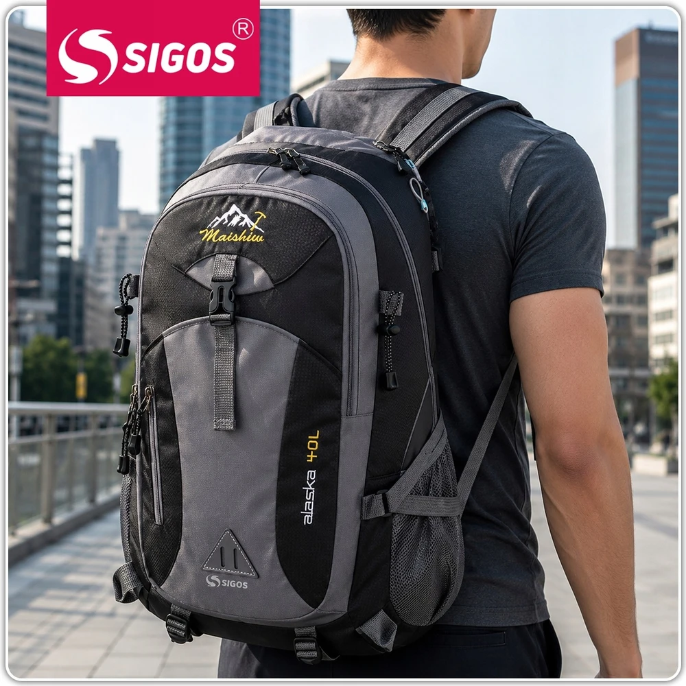 Sigos DIDELI TURISTINĖ KUPRINĖ kelionėms į lėktuvą, miesto žygio kuprinė