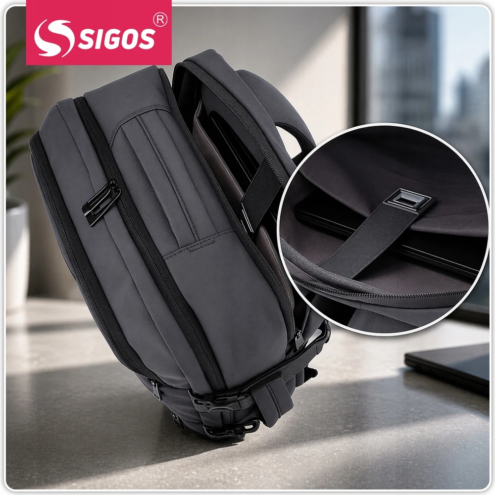 Sigos Kabinos kuprinė, skirta lėktuvo USB rankiniam bagažui verslo nešiojamam kompiuteriui PREMIUM