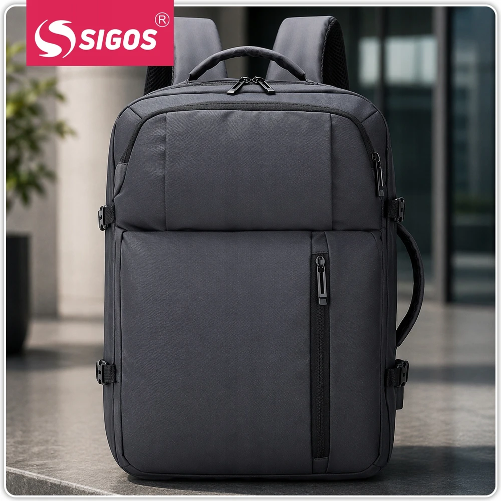Sigos Kabinos kuprinė, skirta lėktuvo USB rankiniam bagažui verslo nešiojamam kompiuteriui PREMIUM