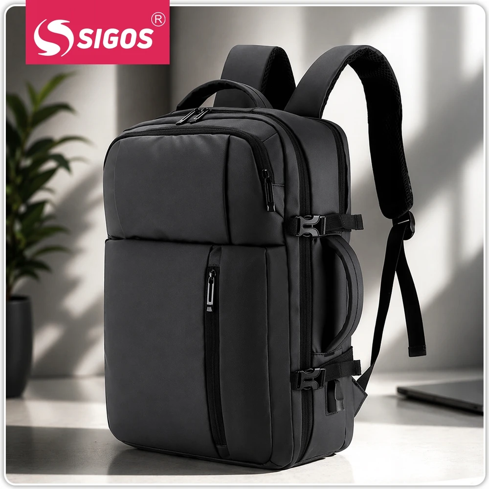 Sigos Kabinos kuprinė, skirta lėktuvo USB rankiniam bagažui verslo nešiojamam kompiuteriui PREMIUM