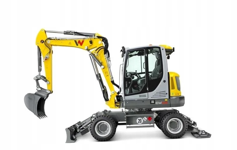Siku Super 1:50 - Ekskavatorius Wacker Neuson EW65