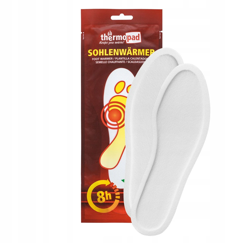 Vokietija Thermopad Foot warmer 10 porų pėdų šildytuvas - XL (42-43)