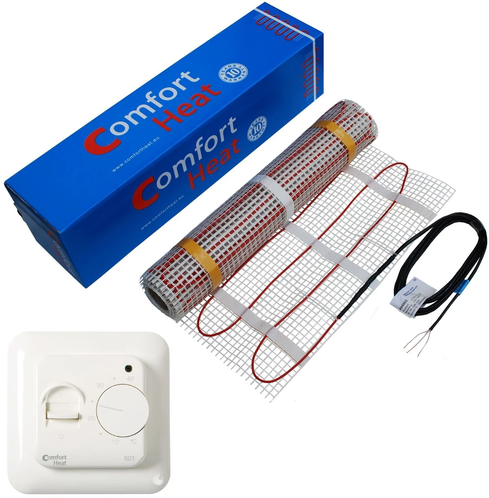 Elektrinio šildymo kilimėlis Comfort Heat CTAE-160, 0.5x3 m (1.5 m2) 240W
