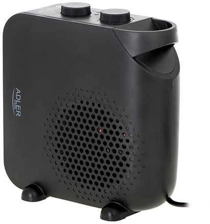 Adler | Šildytuvas | AD 7725b | Ventiliatoriaus šildytuvas | 2000 W | Galios lygių skaičius 2 | Juodas