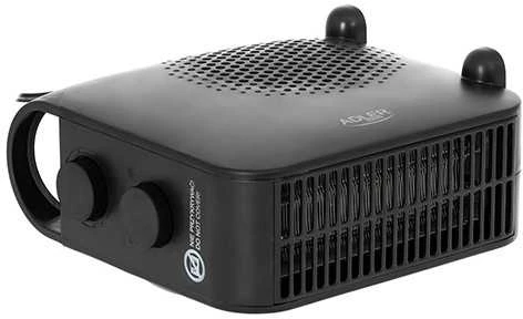 Adler | Šildytuvas | AD 7725b | Ventiliatoriaus šildytuvas | 2000 W | Galios lygių skaičius 2 | Juodas