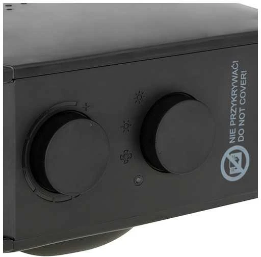 Adler | Šildytuvas | AD 7725b | Ventiliatoriaus šildytuvas | 2000 W | Galios lygių skaičius 2 | Juodas
