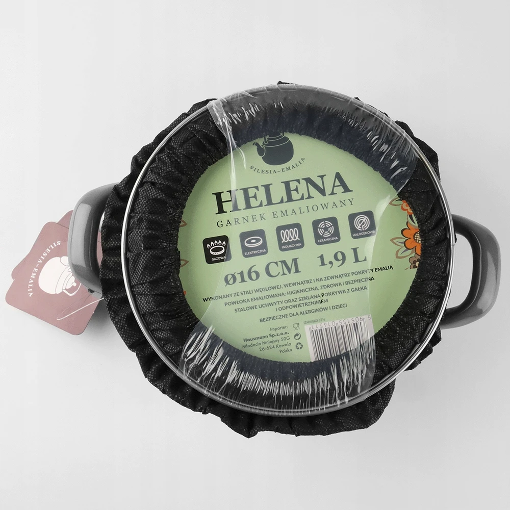 Silesia Emalia Emaliuotas puodas 1,9 l dujinis/ indukcinis