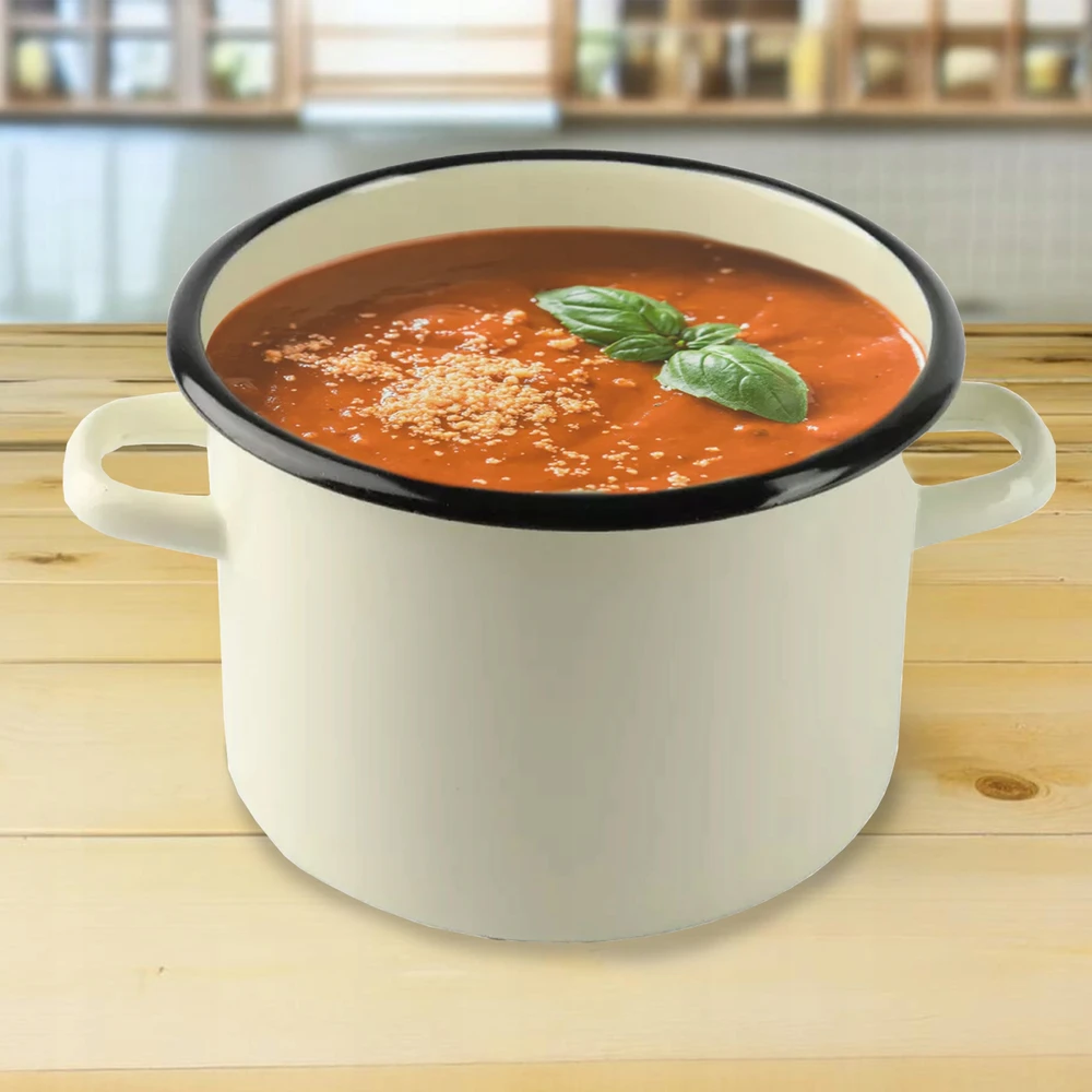 Silesia Emalia Emaliuotas puodas 3l 18cm
