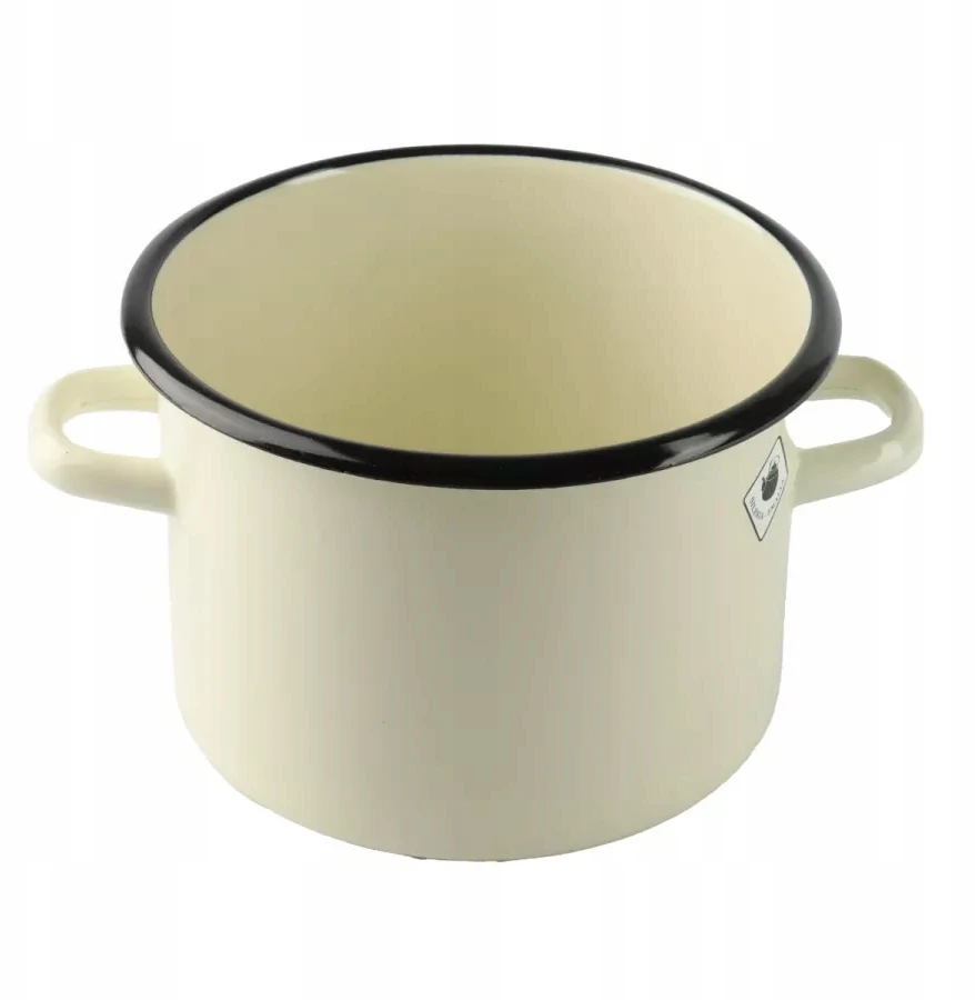 Silesia Emalia Emaliuotas puodas 3l 18cm