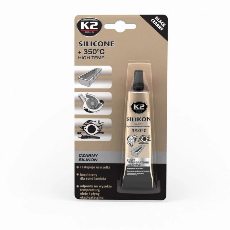 Silikonas K2 Juodas 21g