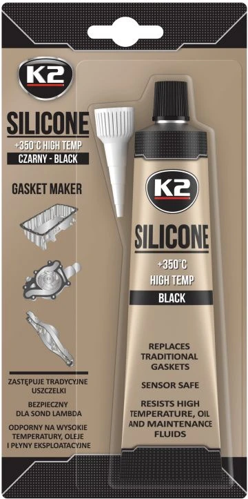 Silikonas K2 Juodas 85g